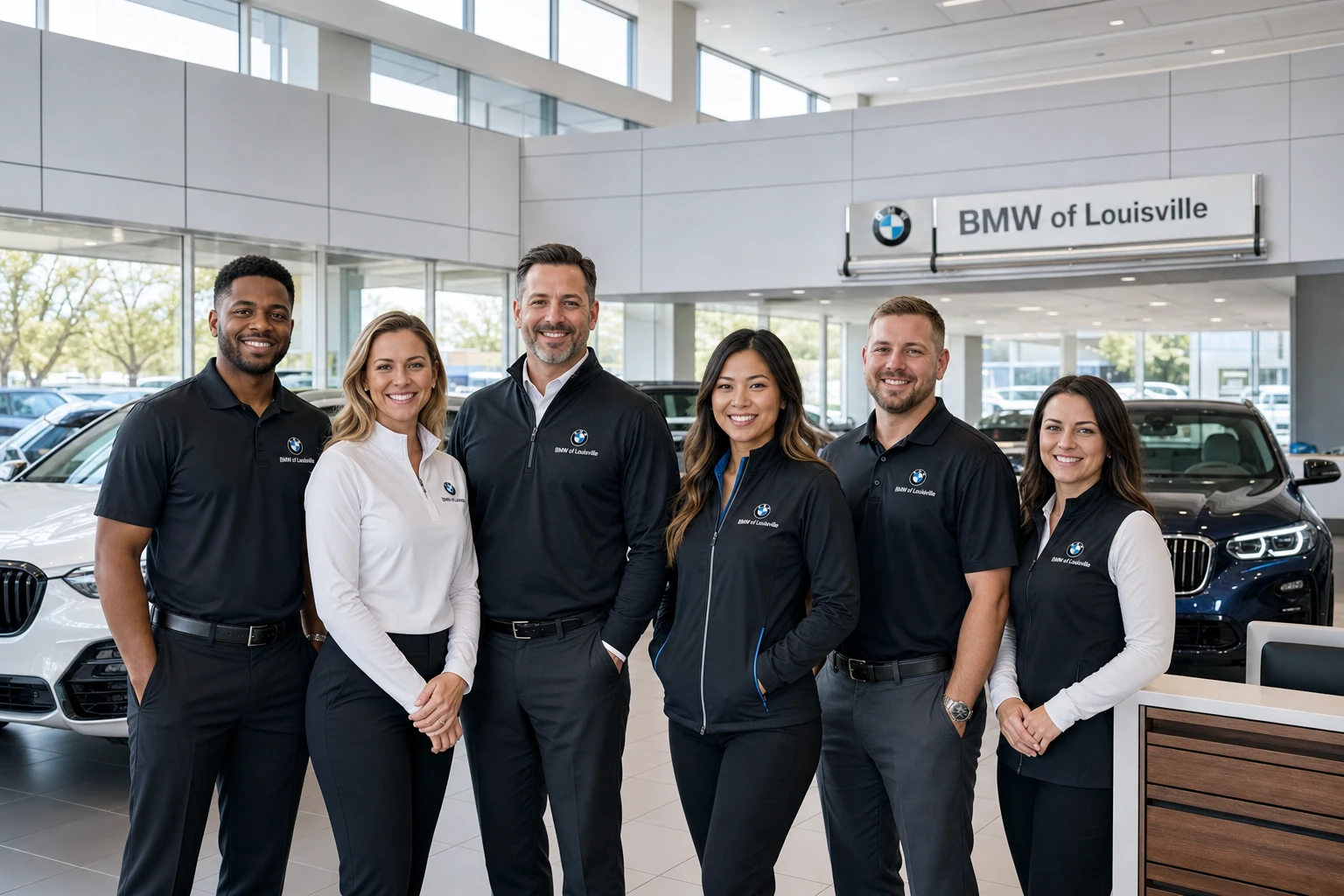 BMW of Louisville branded apparel