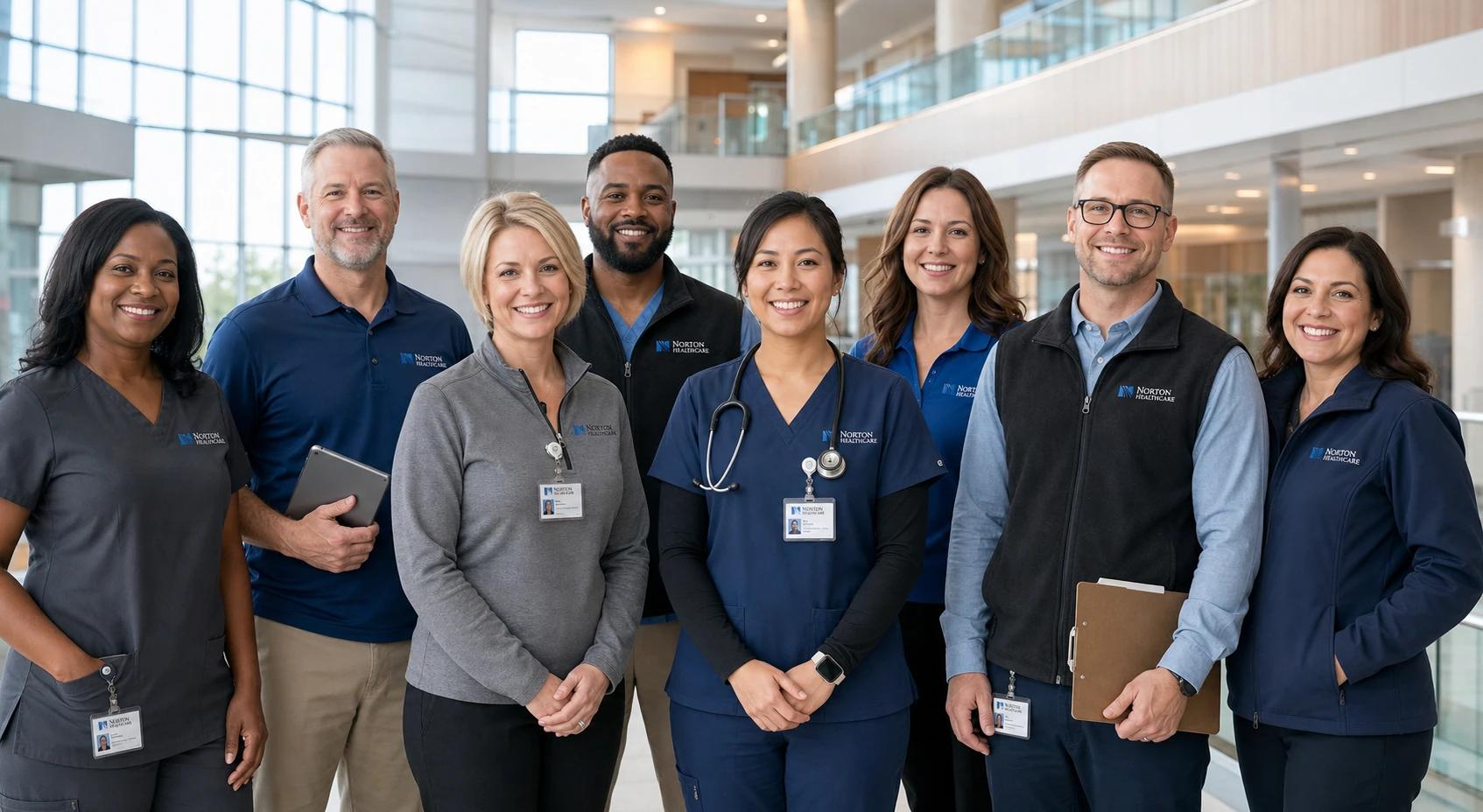 Norton Healthcare branded apparel