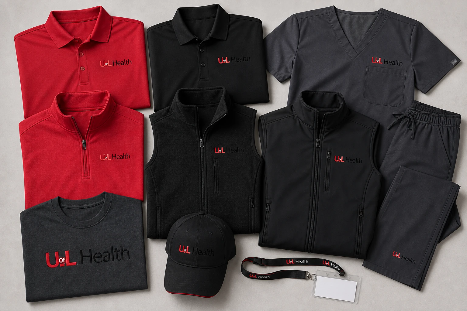 UofL Health branded apparel line